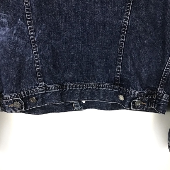 [SOLD] Vintage 90s Calvin Klein Denim Denim Jacket - Picture 4 of 6